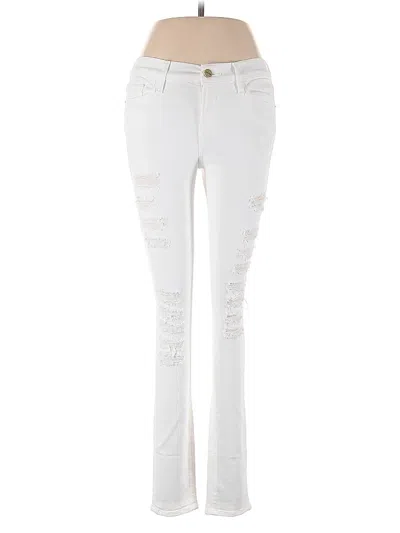Pre-owned Frame Jeans In White