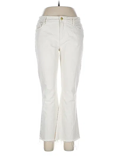 Pre-owned Frame Jeans In White