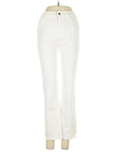 Pre-owned Frame Jeans In White