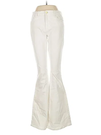 Pre-owned Frame Jeans In White