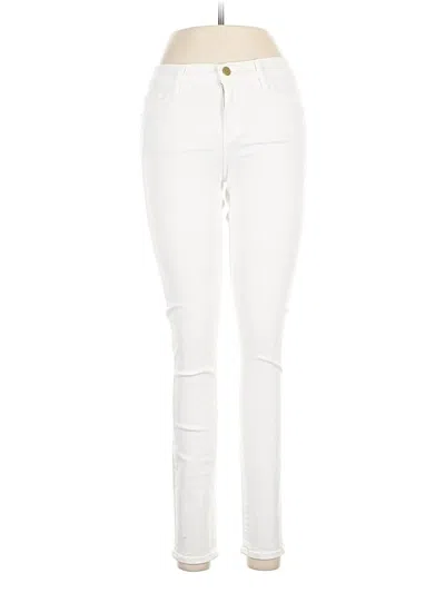 Pre-owned Frame Jeans In White