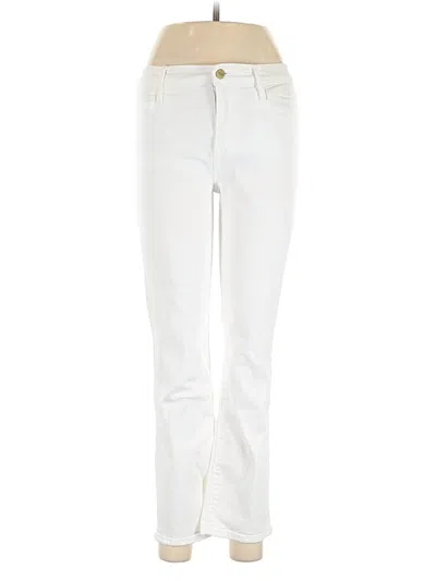 Pre-owned Frame Jeans In White