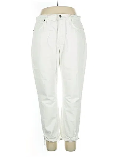 Pre-owned Frame Jeans In White