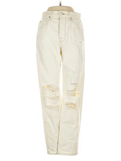 Pre-owned Frame Jeans In White
