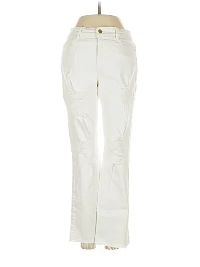 Pre-owned Frame Jeans In White