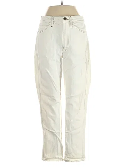 Pre-owned Frame Jeans In White
