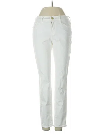 Pre-owned Frame Jeans In White