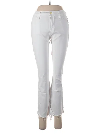 Pre-owned Frame Jeans In White