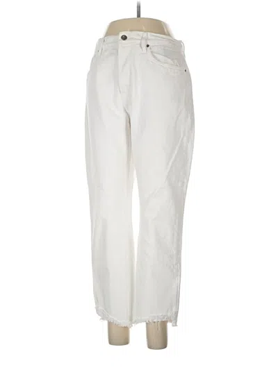 Pre-owned Frame Jeans In White
