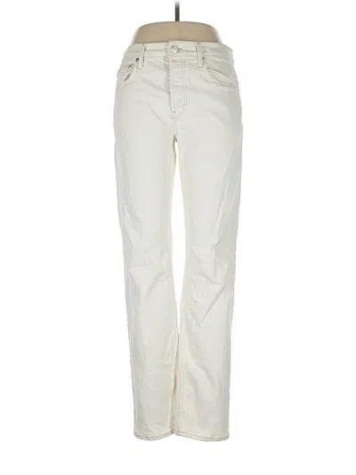 Pre-owned Frame Jeans In White