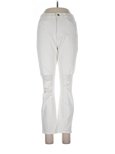 Pre-owned Frame Jeans In White