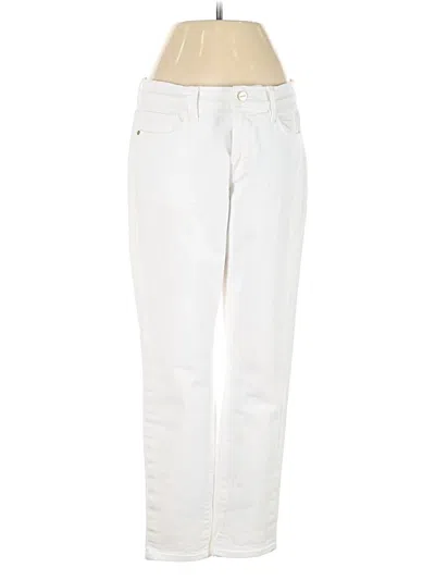 Pre-owned Frame Jeans In White