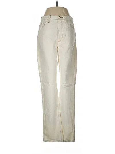 Pre-owned Frame Jeans In White