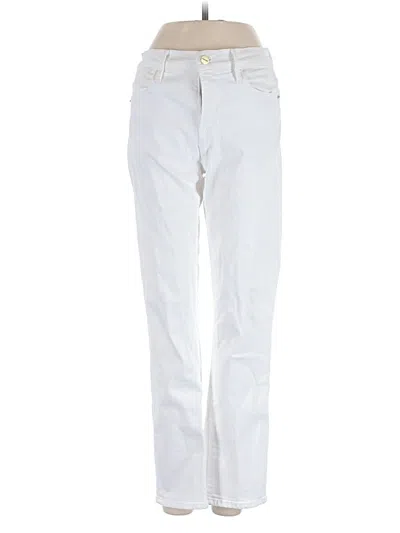 Pre-owned Frame Jeans In White