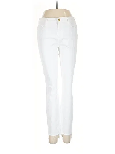 Pre-owned Frame Jeans In White