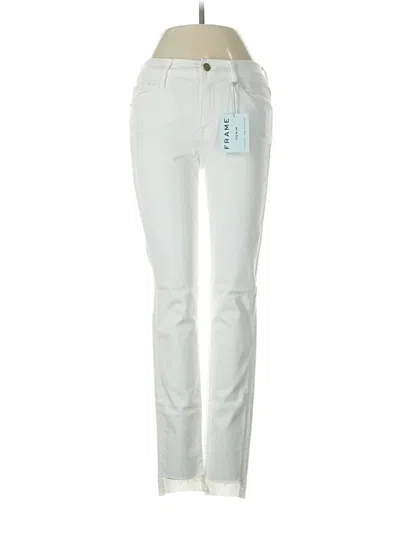 Frame Jeans In White