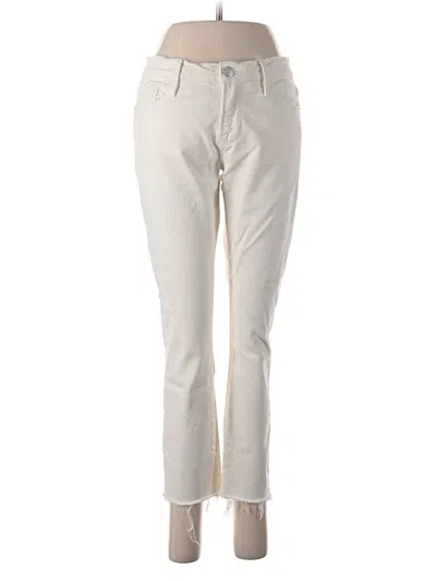 Pre-owned Frame Jeans In White