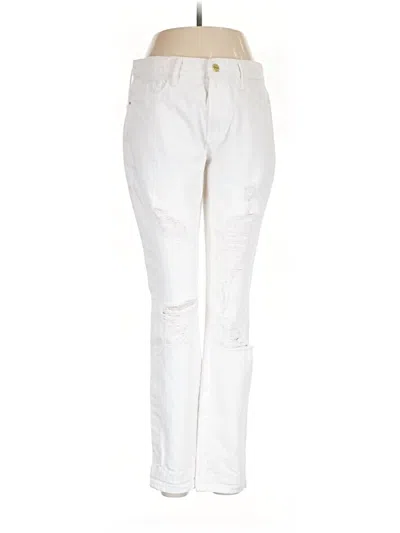 Pre-owned Frame Jeans In White