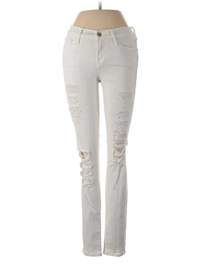 Pre-owned Frame Jeans In White