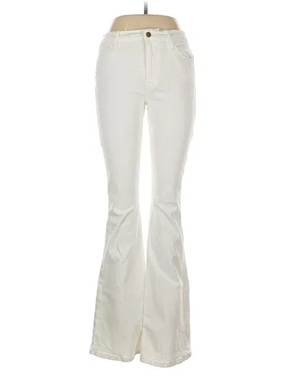 Pre-owned Frame Jeans In White