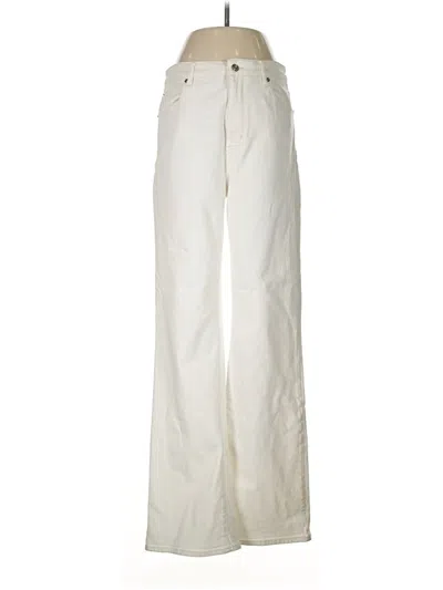 Pre-owned Frame Jeans In White