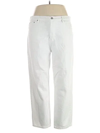 Pre-owned Frame Jeans In White