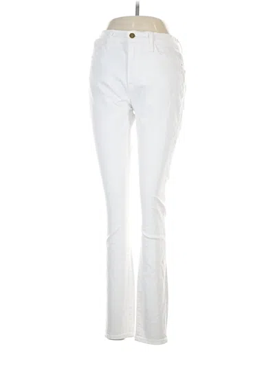 Pre-owned Frame Jeans In White