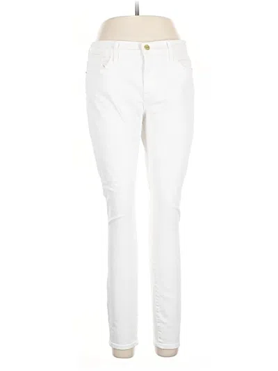Pre-owned Frame Jeans In White