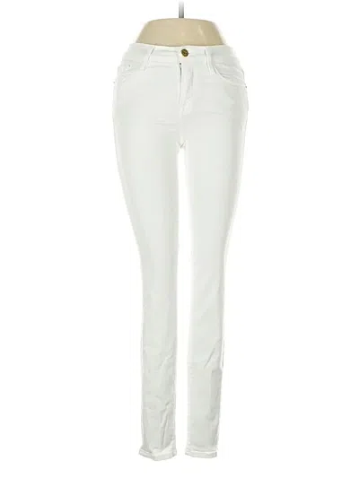 Pre-owned Frame Jeans In White