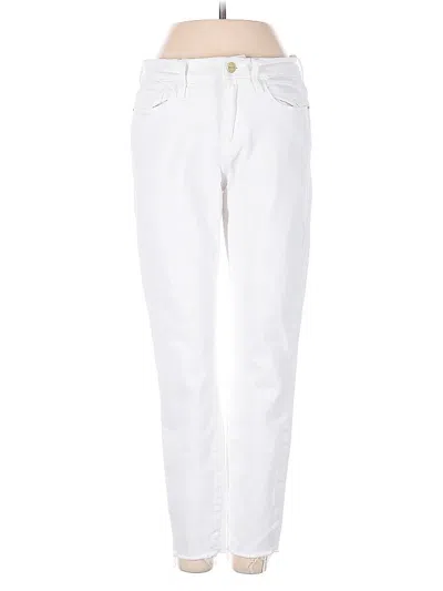 Pre-owned Frame Jeans In White