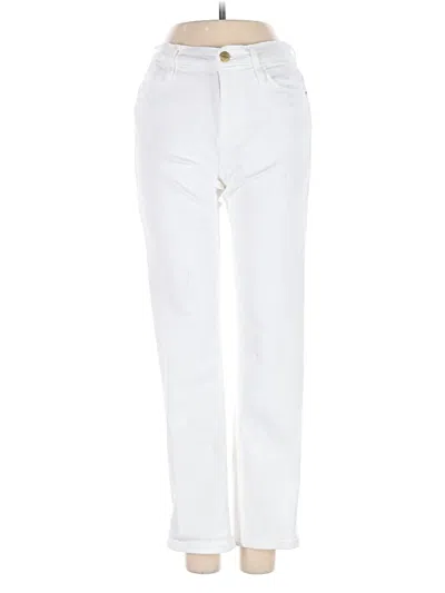 Pre-owned Frame Jeans In White