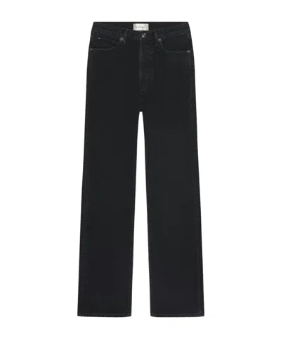 Frame Jeans With Belt Loops In Black