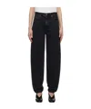 Frame The Narrow Death Valley Tapered Jean In Black