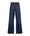 Frame Jeans With Belt Loops In Blue