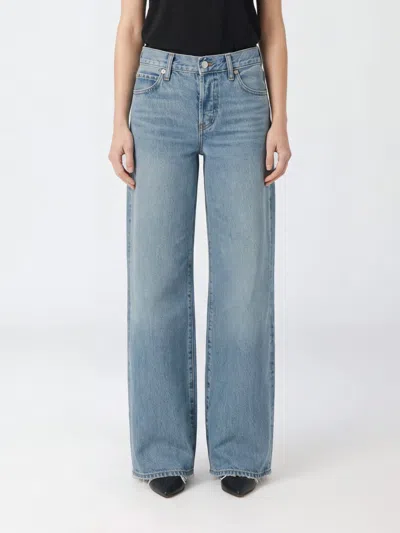 Frame Jeans Woman In Blue