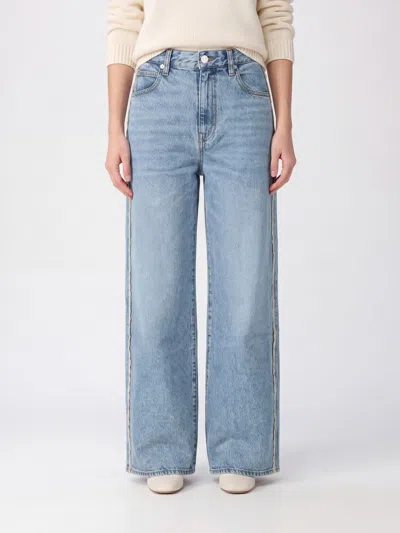 Frame Jeans Woman In Blue