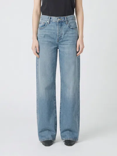 Frame Jeans Woman In Blue