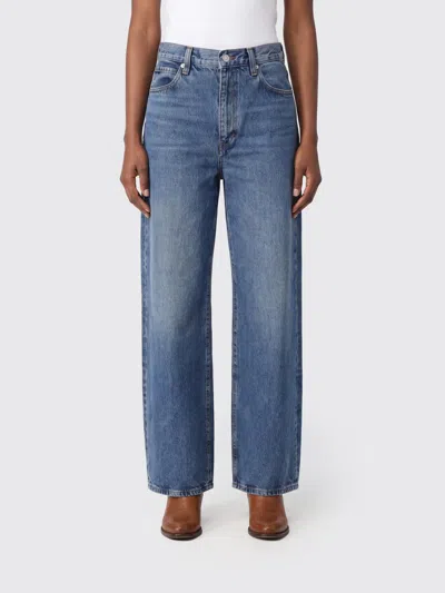 Frame Jeans Woman In Blue