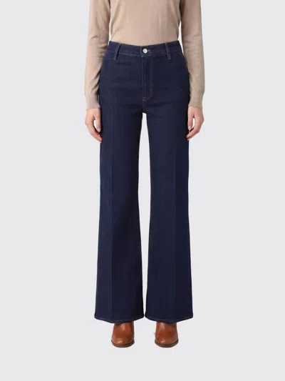 Frame Jeans Woman In Blue