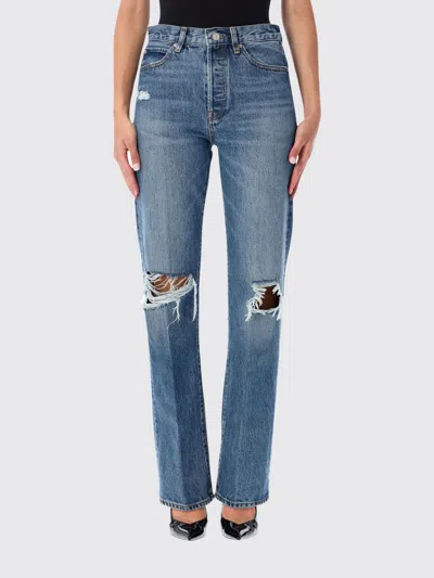 FRAME FRAME JEANS WOMAN COLOR DENIM,I79227028