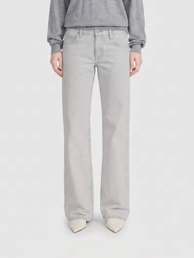 Frame Jeans Woman Color Sky In Multi
