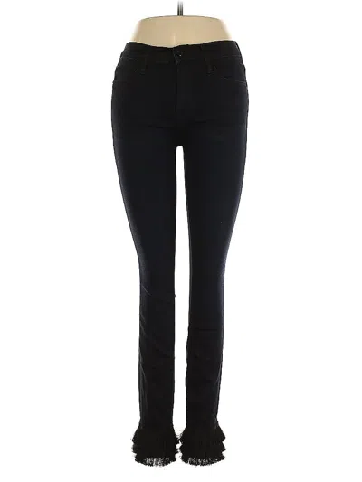 Pre-owned Frame Jeggings In Black
