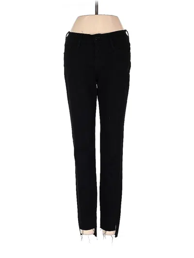 Pre-owned Frame Jeggings In Black