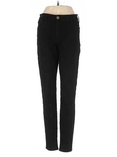 Pre-owned Frame Jeggings In Black