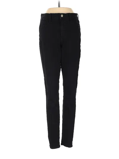 Pre-owned Frame Jeggings In Black