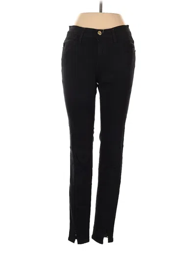 Pre-owned Frame Jeggings In Black