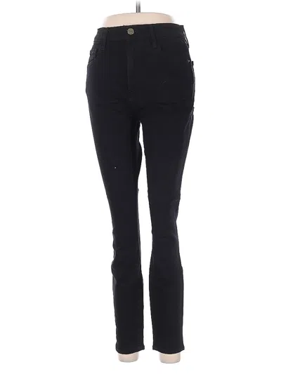 Pre-owned Frame Jeggings In Black