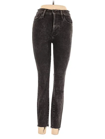 Pre-owned Frame Jeggings In Black