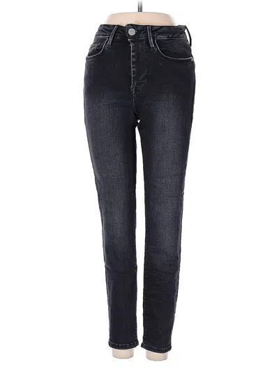 Pre-owned Frame Jeggings In Black