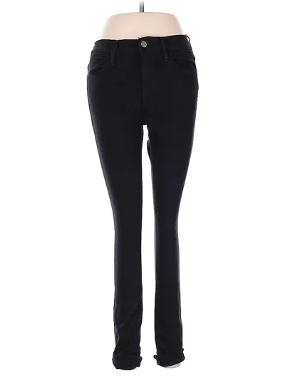 Pre-owned Frame Jeggings In Black